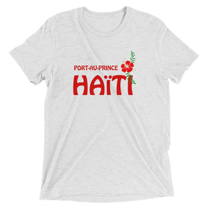 Port Au Prince | Haiti | Hibiscus | T-shirt