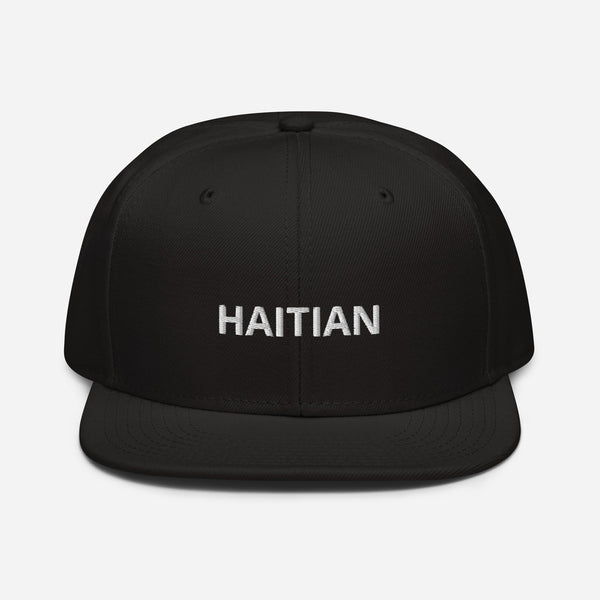 Haitian Snapback Cap